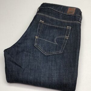 LIKE NEW AMERICAN EAGLE 77 STRAIGHT JEANS 8/29x32 ⭐️